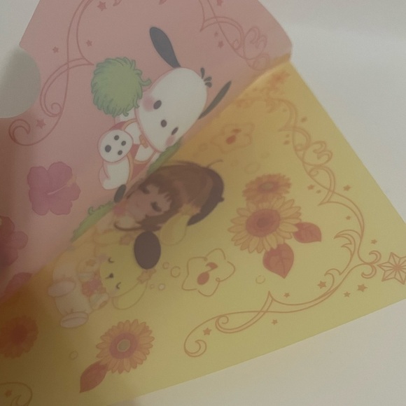 2023 Cardcaptor Sakura Pochacco and PomPompurin Single Pocket Folder Size A5 - Picture 3 of 6